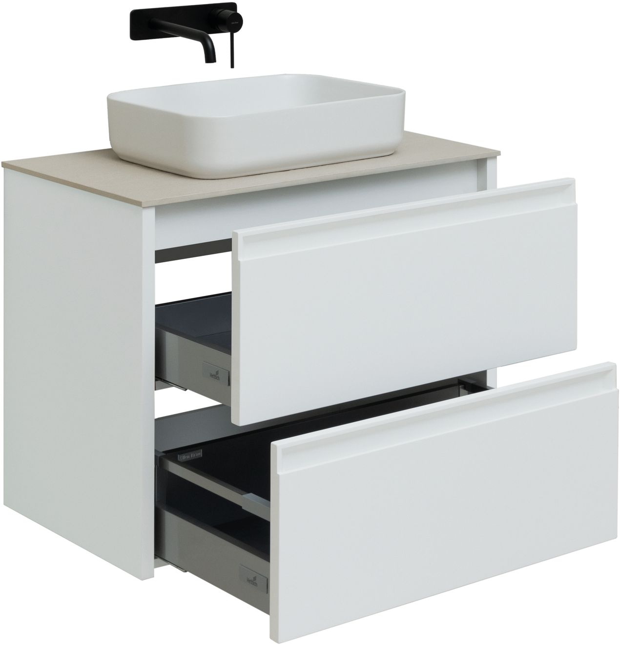 Тумба под раковину Allen Brau Fantasy 80x46x62 см белый 1.11001.WM