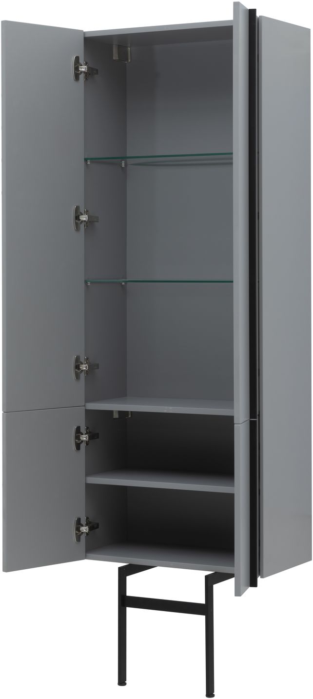 Шкаф-пенал подвесной Allen Brau Reality 60х31х148 см платина матовый 1.32003.PGM