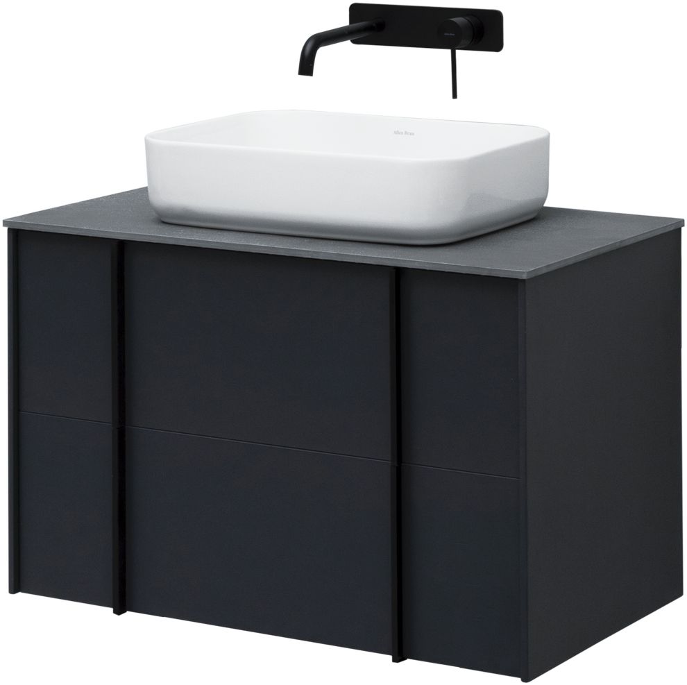 Тумба под раковину Allen Brau Reality 80x46.2x50 см антрацит 1.32005.AM