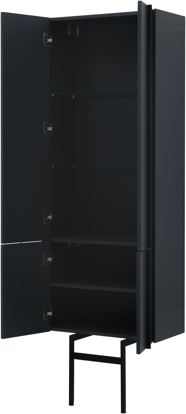 Шкаф-пенал подвесной Allen Brau Reality 60х31х148 см антрацит матовый 1.32003.AM