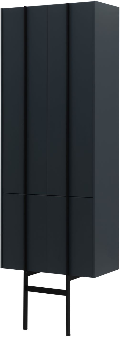 Шкаф-пенал подвесной Allen Brau Reality 60х31х148 см антрацит матовый 1.32003.AM