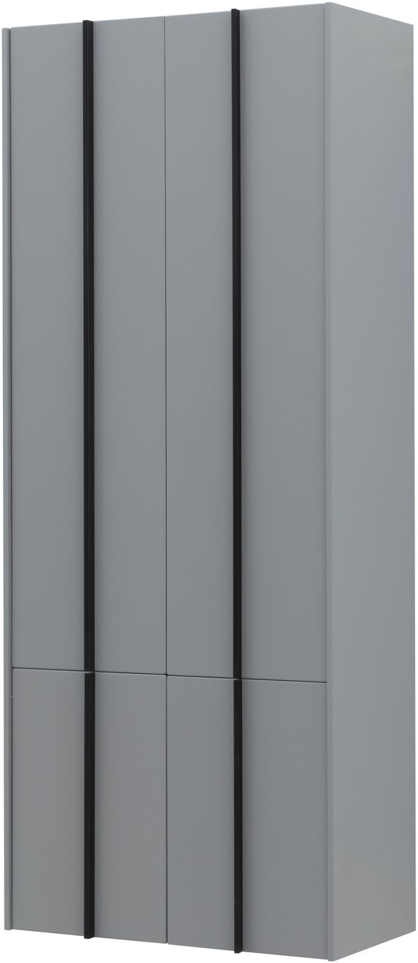 Шкаф-пенал подвесной Allen Brau Reality 60х31х148 см платина матовый 1.32003.PGM