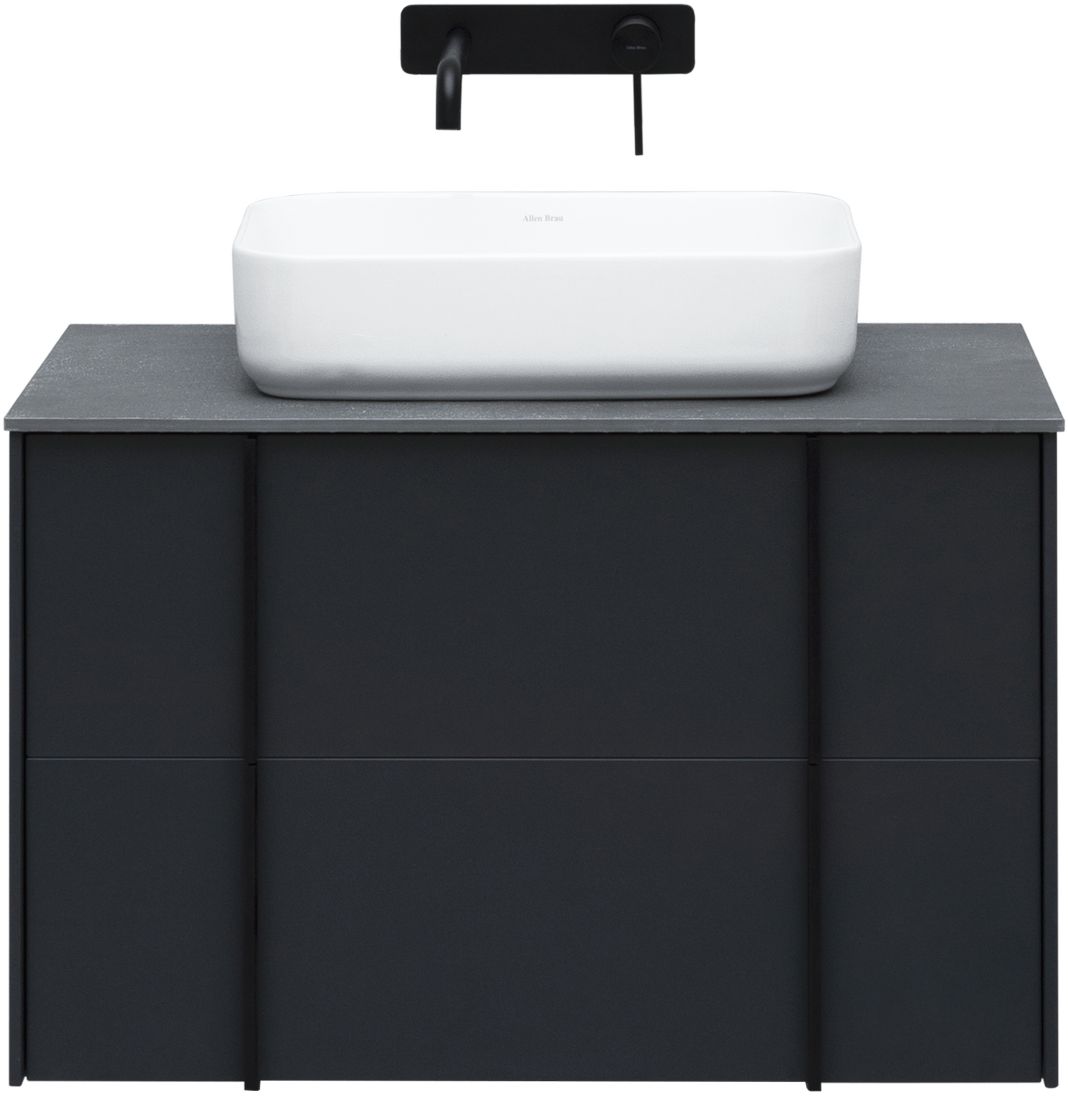 Тумба под раковину Allen Brau Reality 80x46.2x50 см антрацит 1.32005.AM
