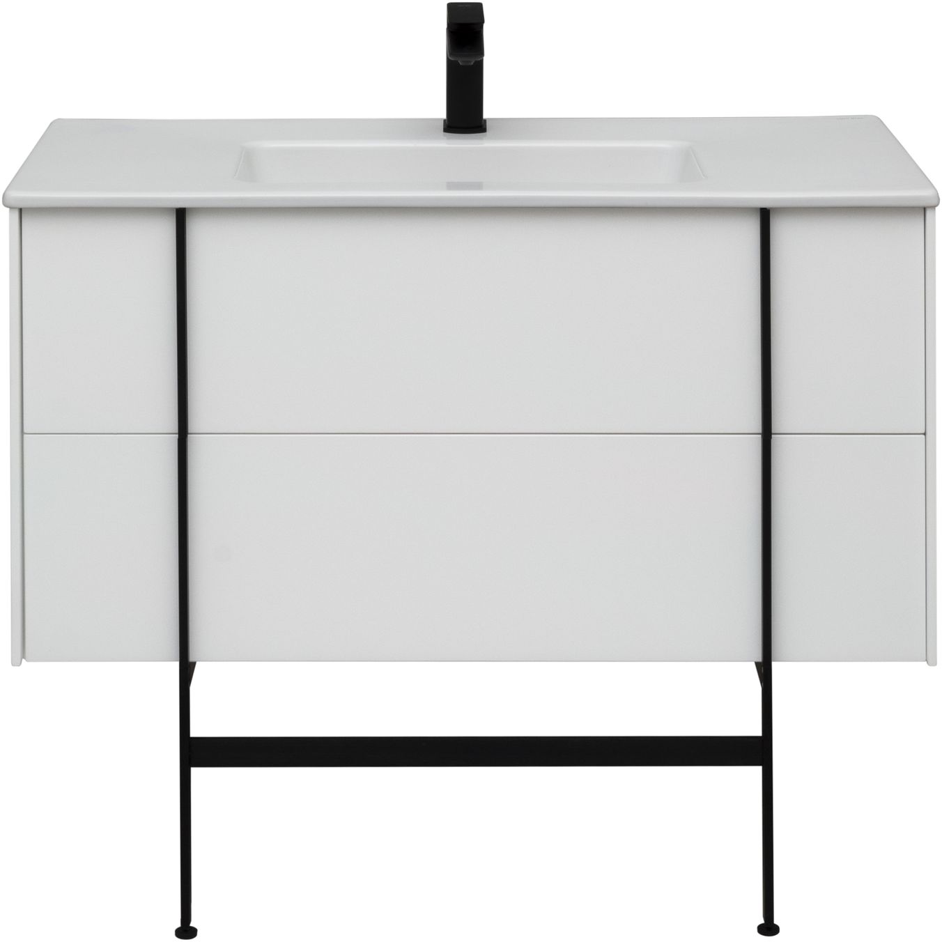 Тумба под раковину Allen Brau Reality 100x46,2x50 см белая 1.32007.WM