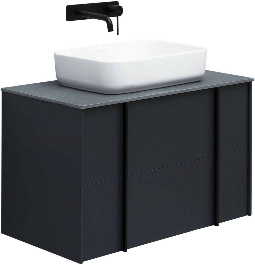 Тумба под раковину Allen Brau Reality 80x46.2x50 см антрацит 1.32005.AM