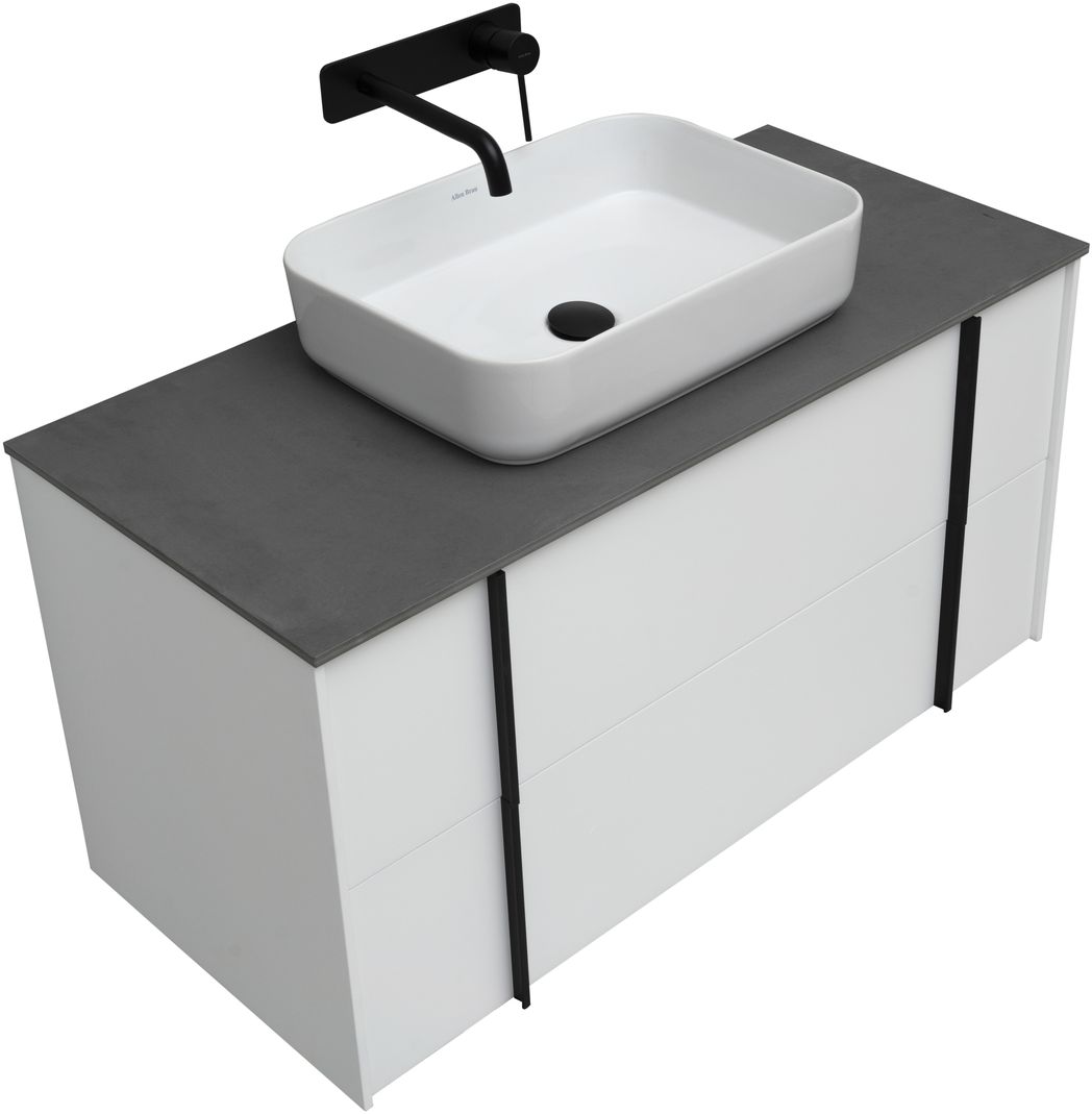 Тумба под раковину Allen Brau Reality 100x46,2x50 см белая 1.32007.WM