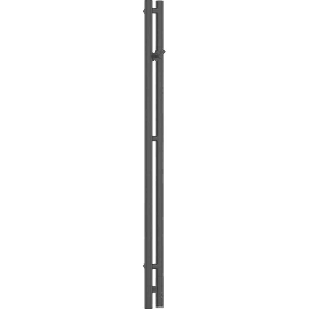 Полотенцесушитель электрический Сунержа Нюанс 3.0 85x1200 мм правый матовый черный 31-5843-1253