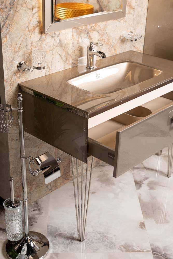 Ножки для мебели Armadi Art Lucido 2 шт хром 775-056-CR