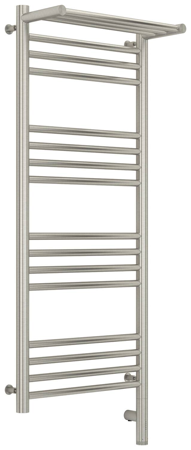 Полотенцесушитель электрический Сунержа Богема 3.0 с 1 полкой 432x1124 мм правый сатин 071-5807-1040