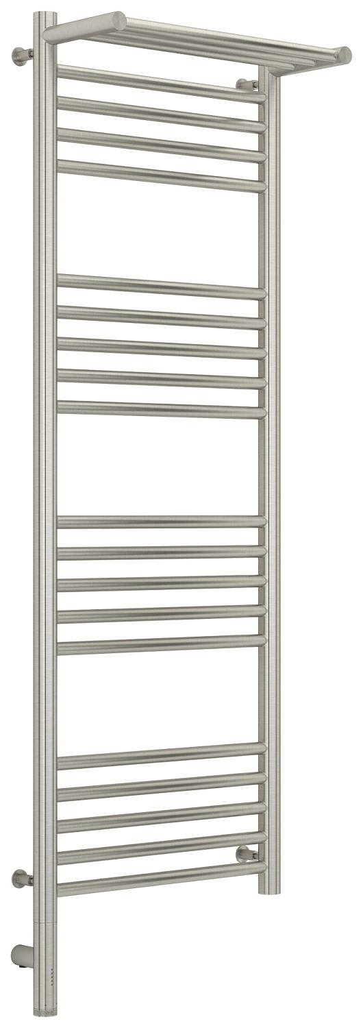 Полотенцесушитель электрический Сунержа Богема 3.0 с 1 полкой 432x1324 мм левый сатин 071-5806-1240