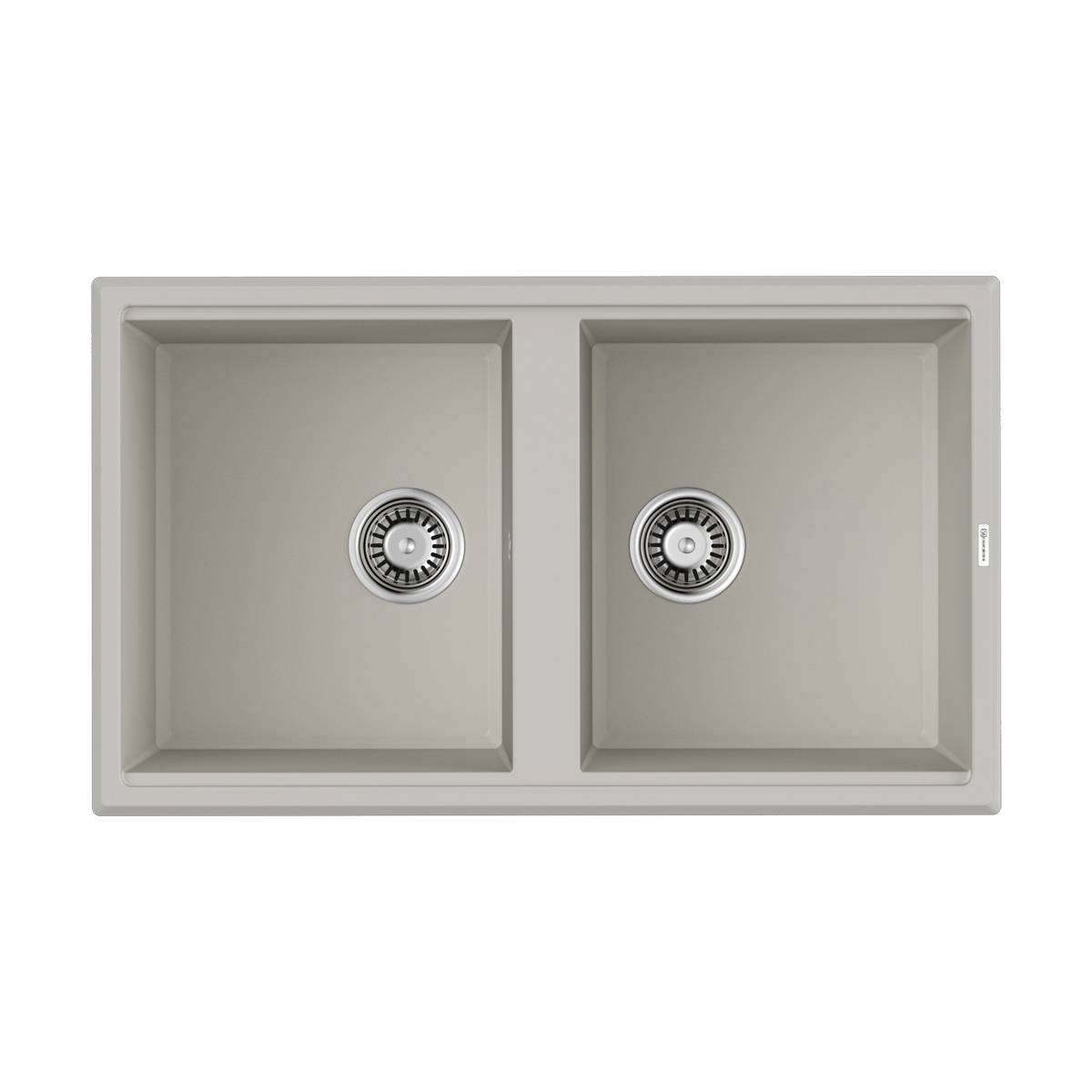 Кухонная мойка Omoikiri Tedori 86-2-WH 86x51 см белый 4993927
