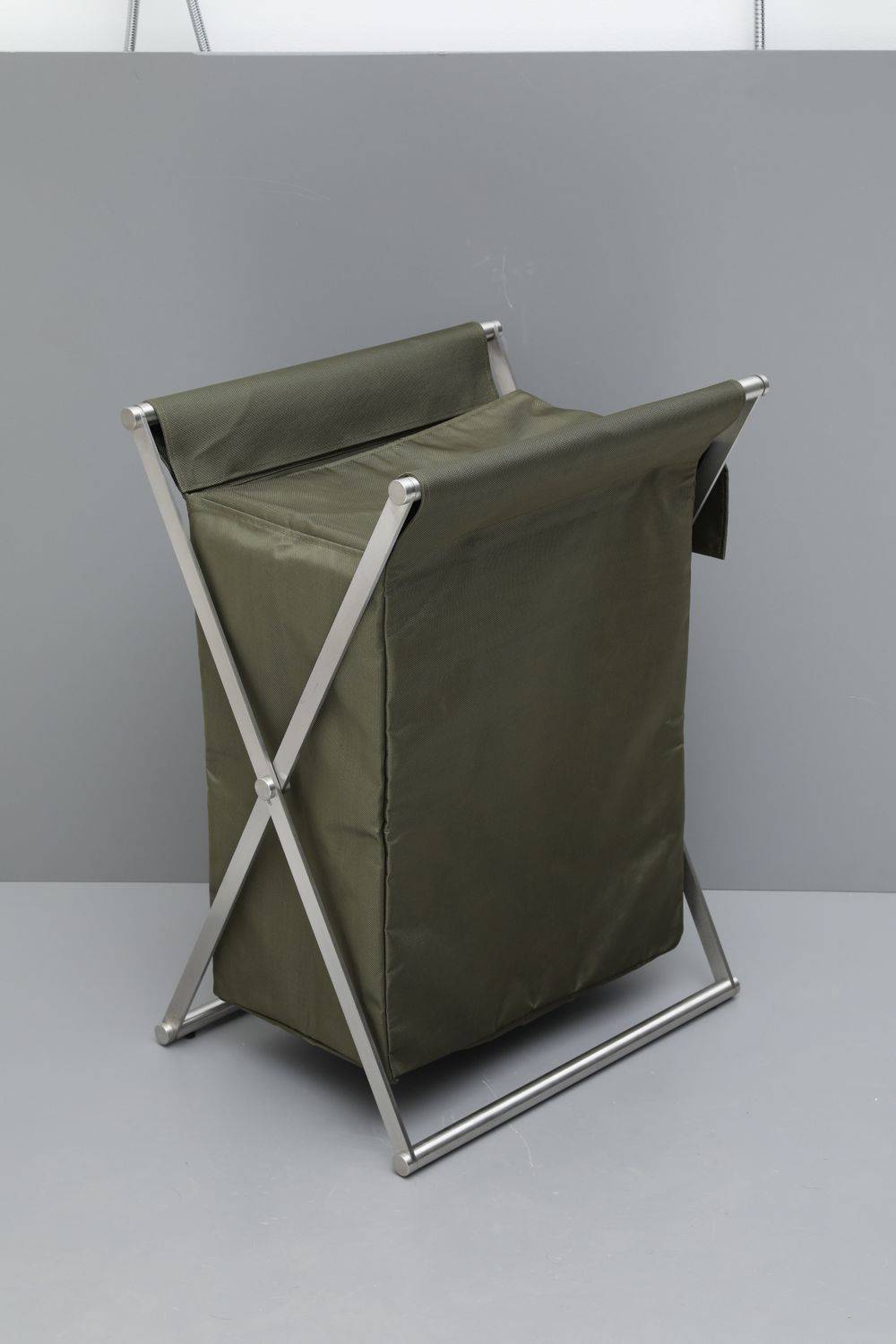 Корзина для белья Allen Brau Priority 57.2x34x86.5 см зеленая 00312048