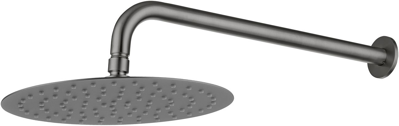 Верхний душ Allen Brau Priority 30x30 см графит браш 5.31A17-MG