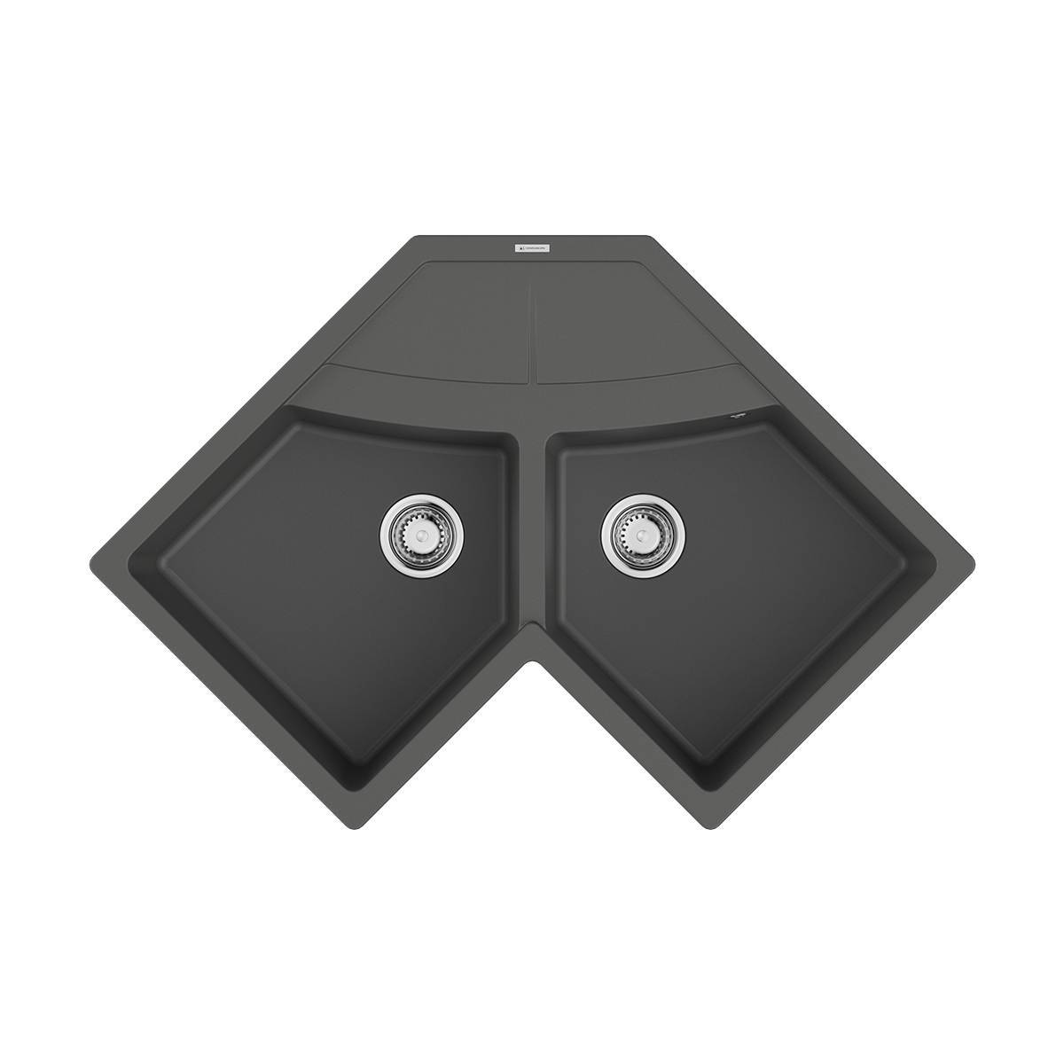 Кухонная мойка Omoikiri Sumi 83C-PL Tetogranit 102.1x83 см платина 4993860