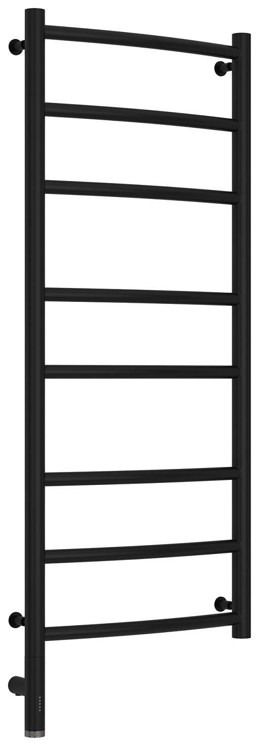 Полотенцесушитель электрический Сунержа Галант 3.0 432x1124 мм левый матовый черный 31-5800-1040