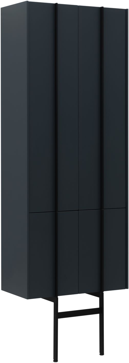 Шкаф-пенал подвесной Allen Brau Reality 60х31х148 см антрацит матовый 1.32003.AM