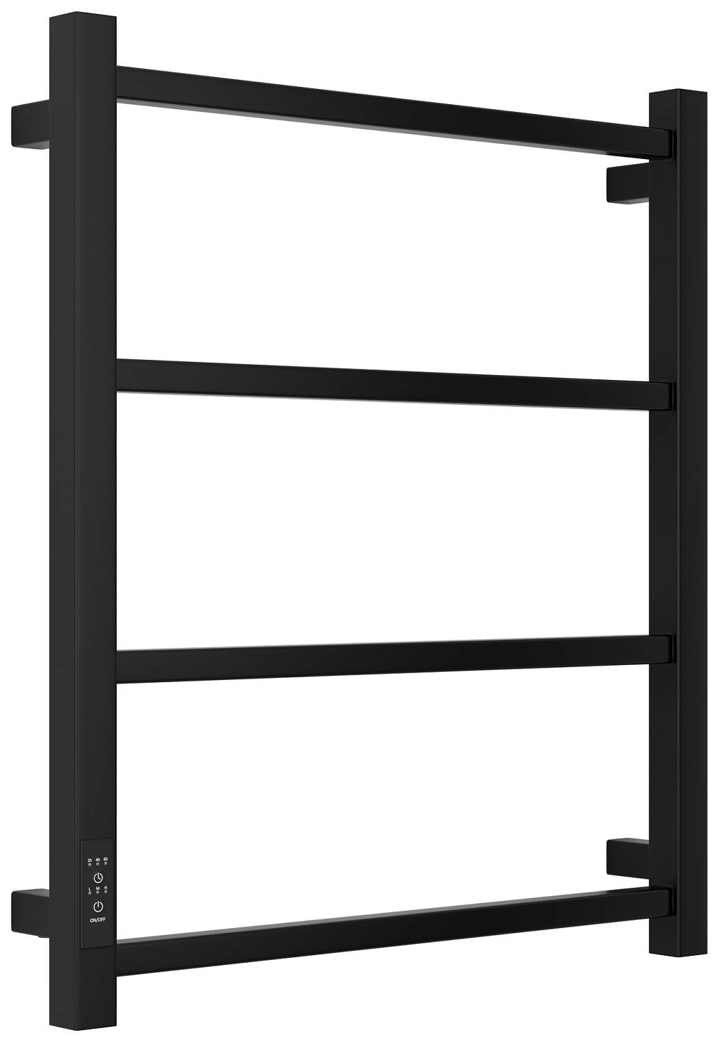 Полотенцесушитель электрический Стилье Формат 26 53x60 см правый черный матовый 31527-6050