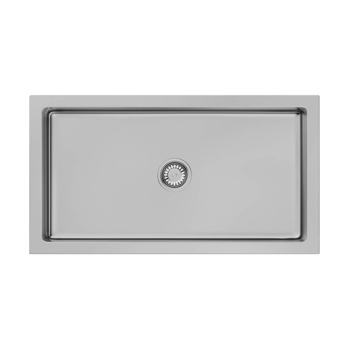 Кухонная мойка Omoikiri Mikura 83-SI Natceramic 84x46 см silver 4993175