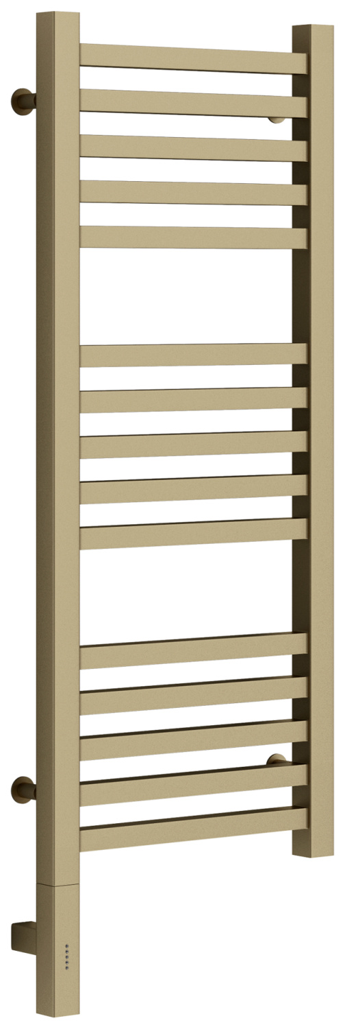 Полотенцесушитель электрический Сунержа Модус 3.0 330x920 мм левый золотой шёлк матовый 32-5700-8030