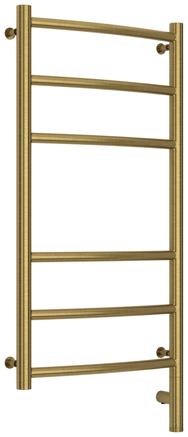 Полотенцесушитель электрический Сунержа Галант 3.0 432x924 мм правый состаренная латунь 051-5801-8040