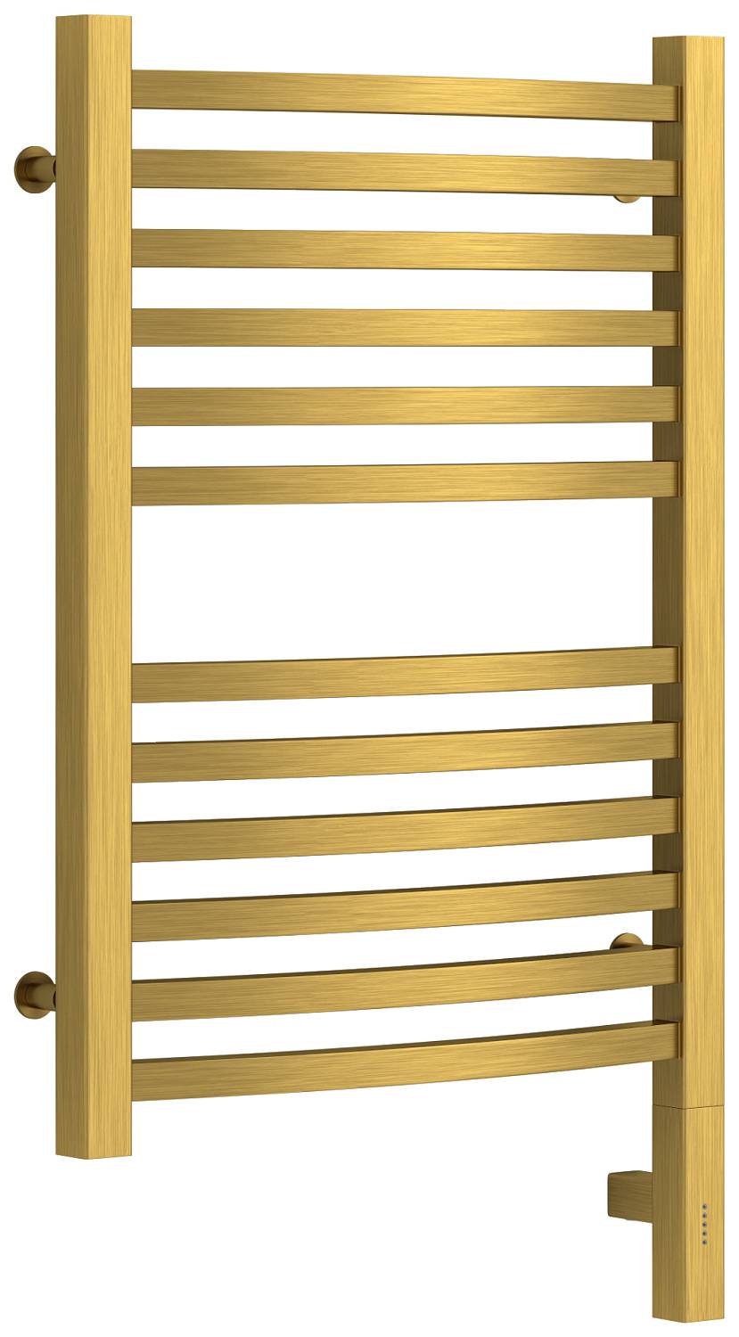 Полотенцесушитель электрический Сунержа Аркус 3.0 430x720 мм правое подключение состаренная латунь 051-5705-6040