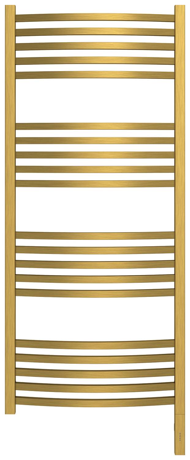 Полотенцесушитель электрический Сунержа Аркус 3.0 530x1320 мм правое состаренная латунь 051-5705-1250