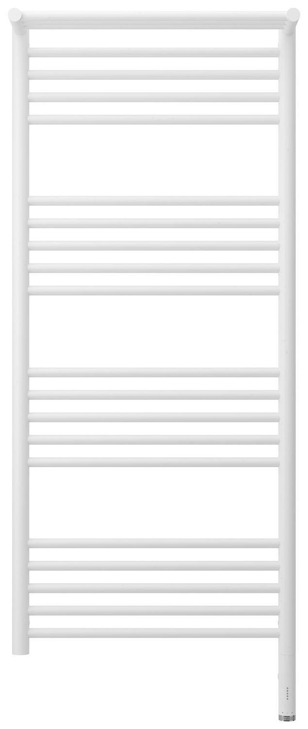 Полотенцесушитель электрический Сунержа Богема 3.0 с 1 полкой 532x1324 мм правый матовый белый 30-5807-1250