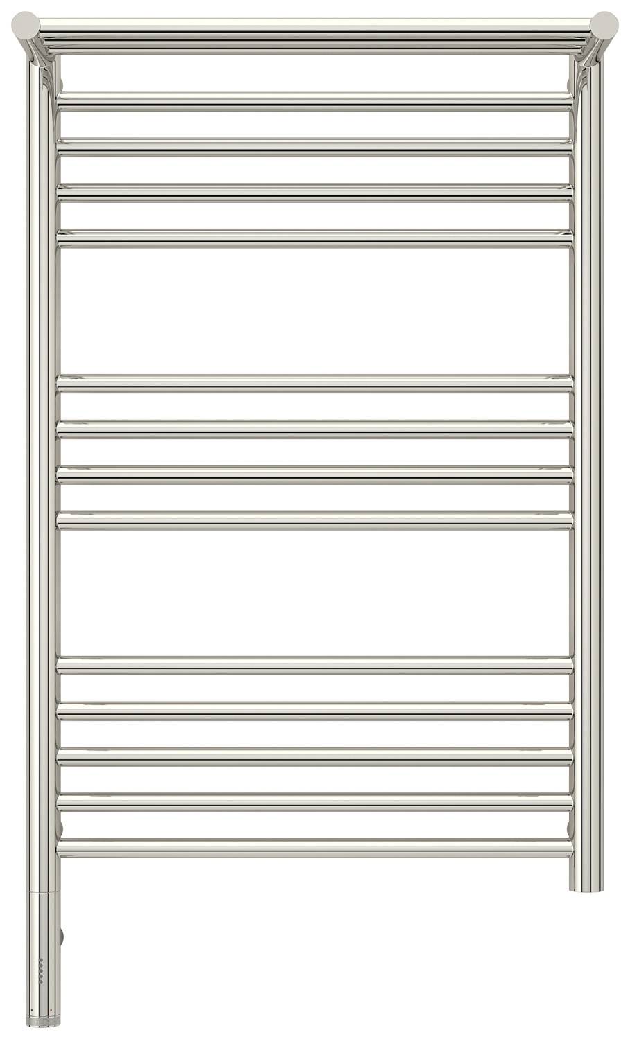 Полотенцесушитель электрический Сунержа Богема 3.0 с 1 полкой 532x924 мм левый без покрытия 00-5806-8050