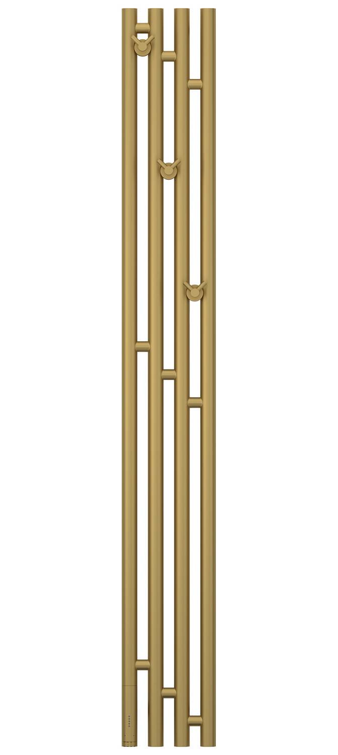 Полотенцесушитель электрический Сунержа Кантата 3.0 19.1x150 см левый матовое золото 032-5846-1516