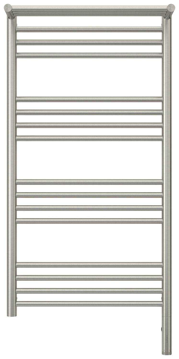 Полотенцесушитель электрический Сунержа Богема 3.0 с 1 полкой 532x1124 мм правый сатин 071-5807-1050
