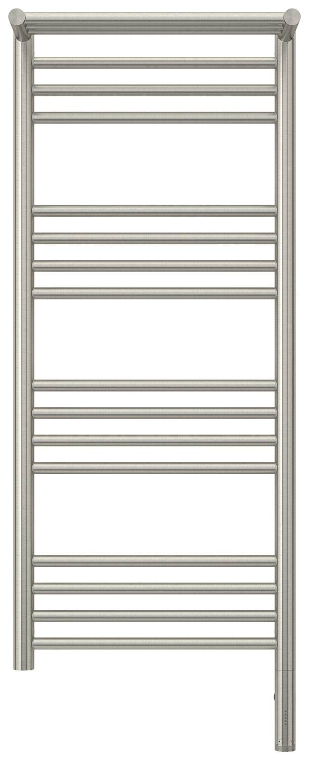 Полотенцесушитель электрический Сунержа Богема 3.0 с 1 полкой 432x1124 мм правый сатин 071-5807-1040