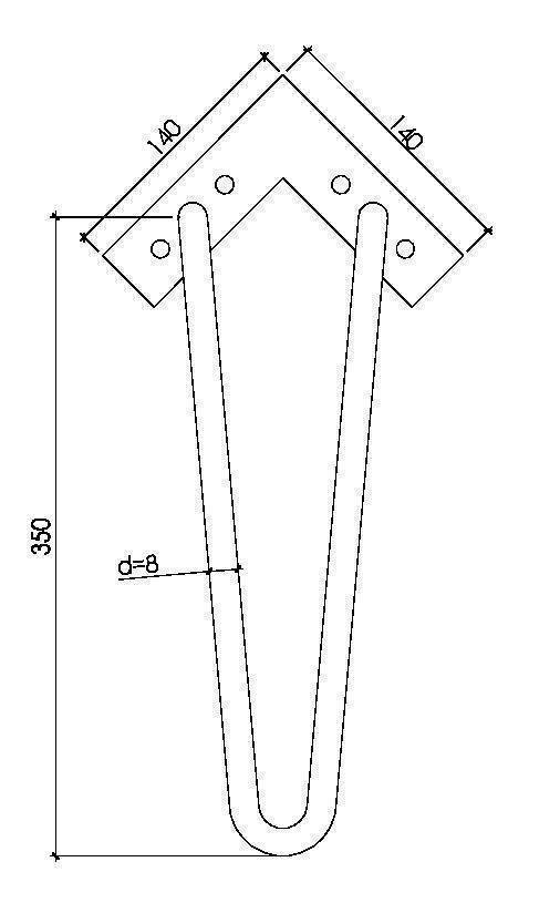 Ножки для мебели Armadi Art Neoart 2 шт хром 886-CR