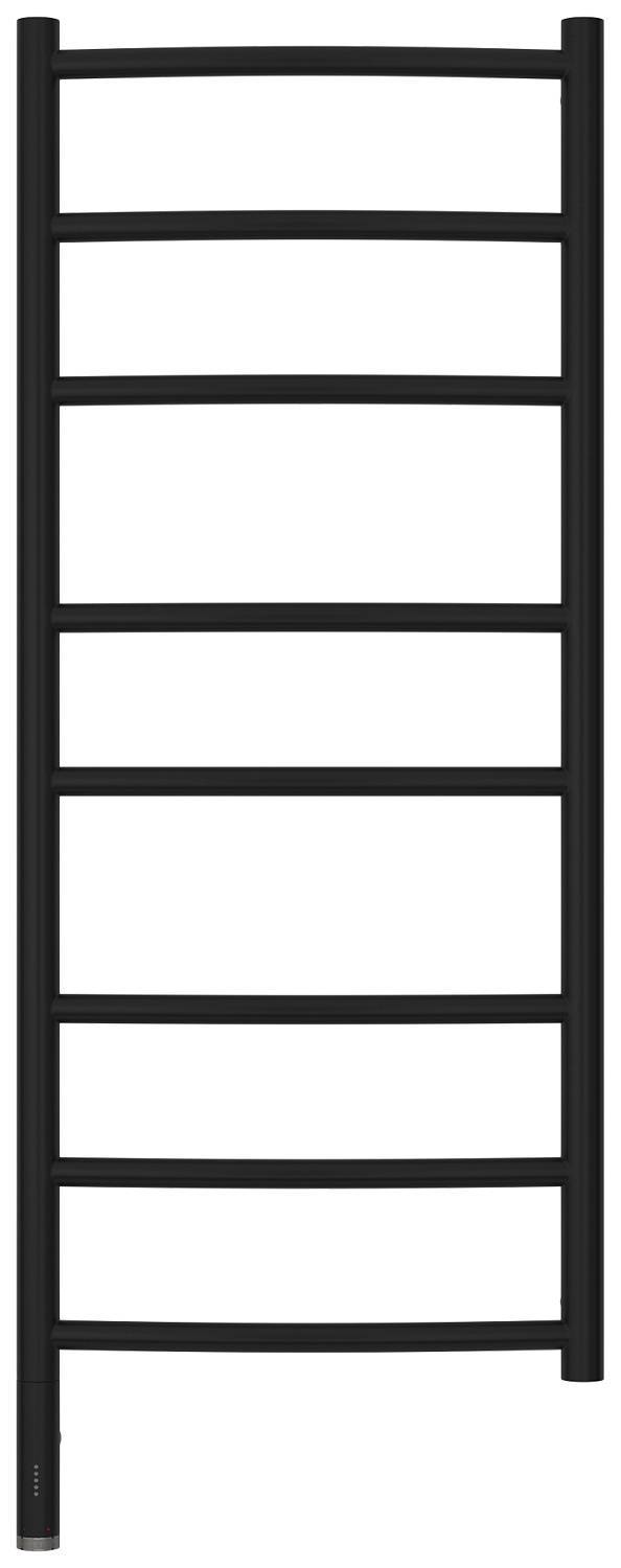 Полотенцесушитель электрический Сунержа Галант 3.0 432x1124 мм левый матовый черный 31-5800-1040