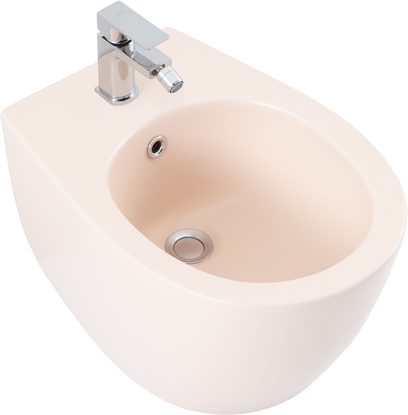 Биде подвесное Allen Brau Fantasy 36.3x51x28.5 см розовый 4.11006.SM