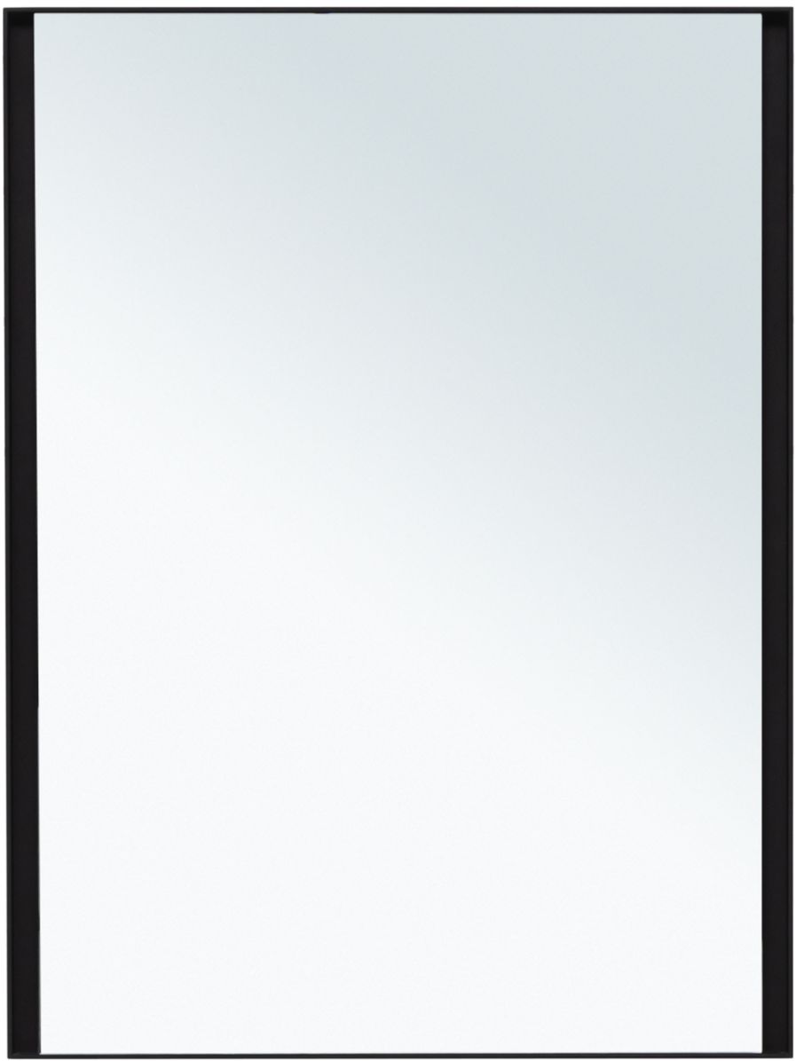 Зеркало подвесное Allen Brau Infinity прямоугольное с подсветкой 60x80 см черный 1.21018.BL