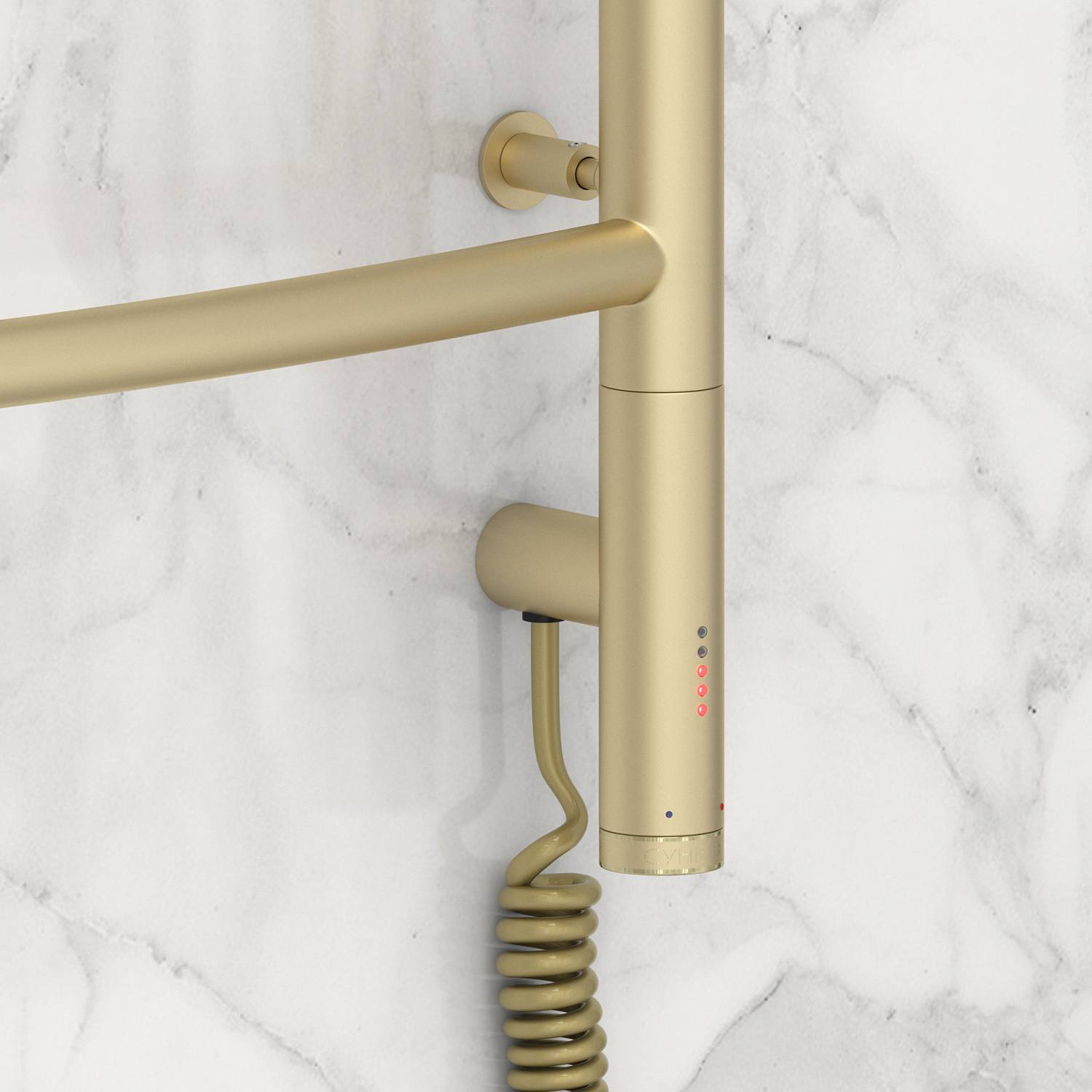 Полотенцесушитель электрический Сунержа Галант 3.0 432x624 мм правый матовая шампань 022-5801-5040