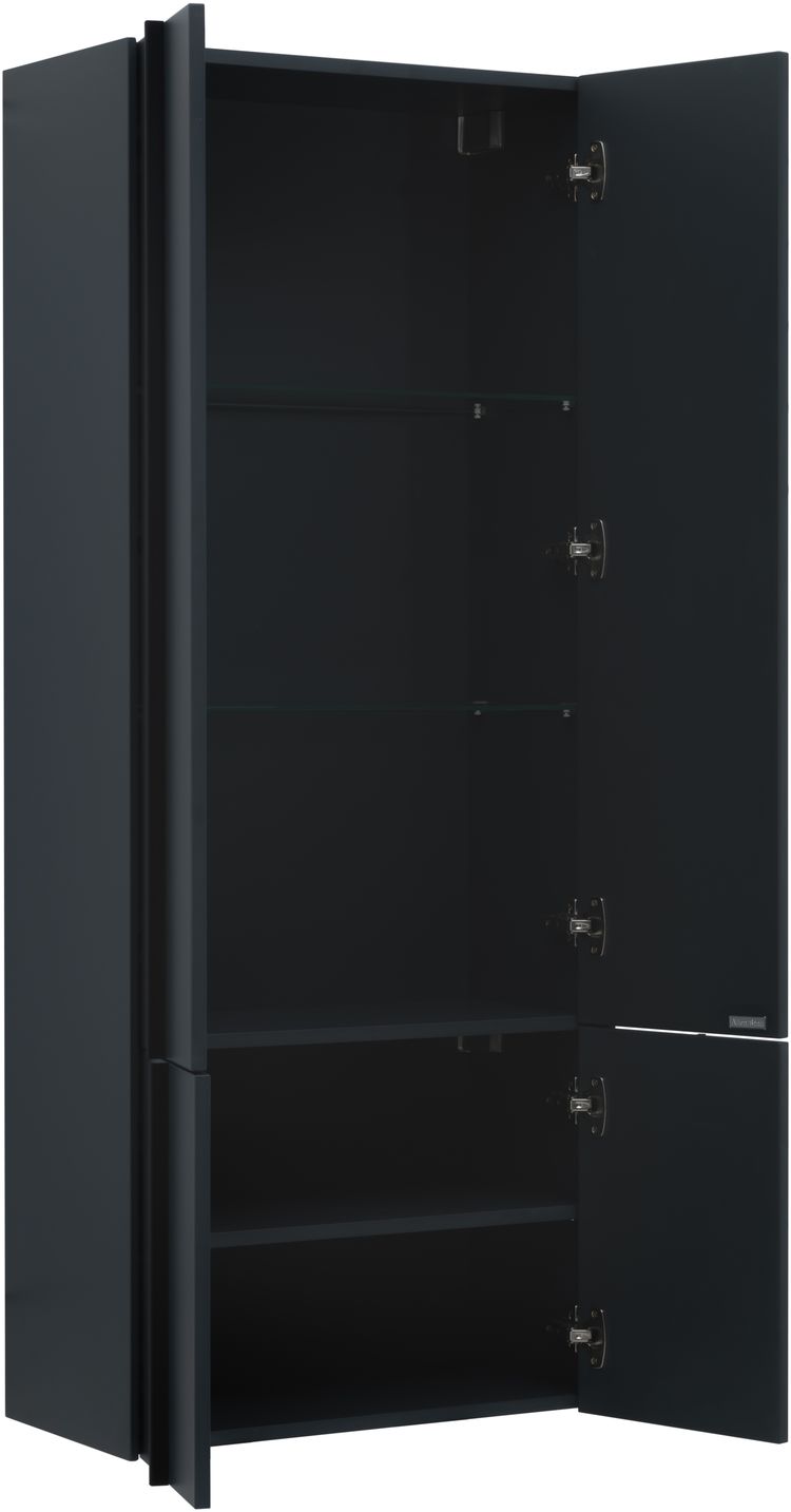 Шкаф-пенал подвесной Allen Brau Reality 60х31х148 см антрацит матовый 1.32003.AM
