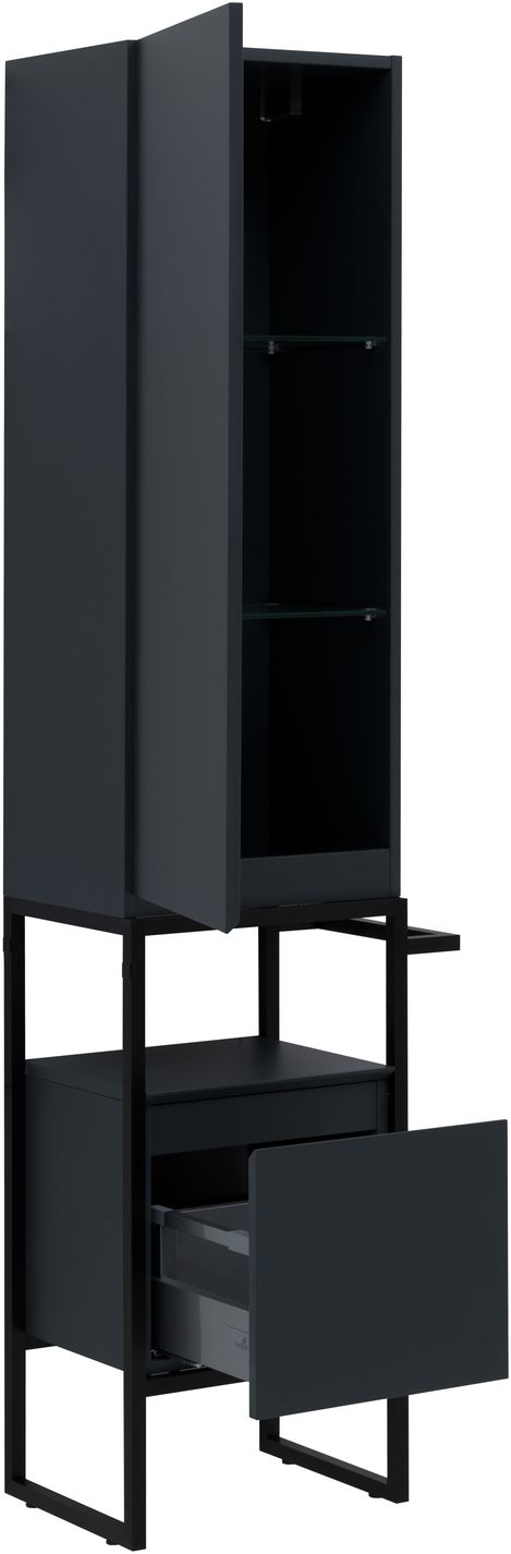 Шкаф-пенал Allen Brau Priority 40х31.5х180 см антрацит матовый 1.31006.AM