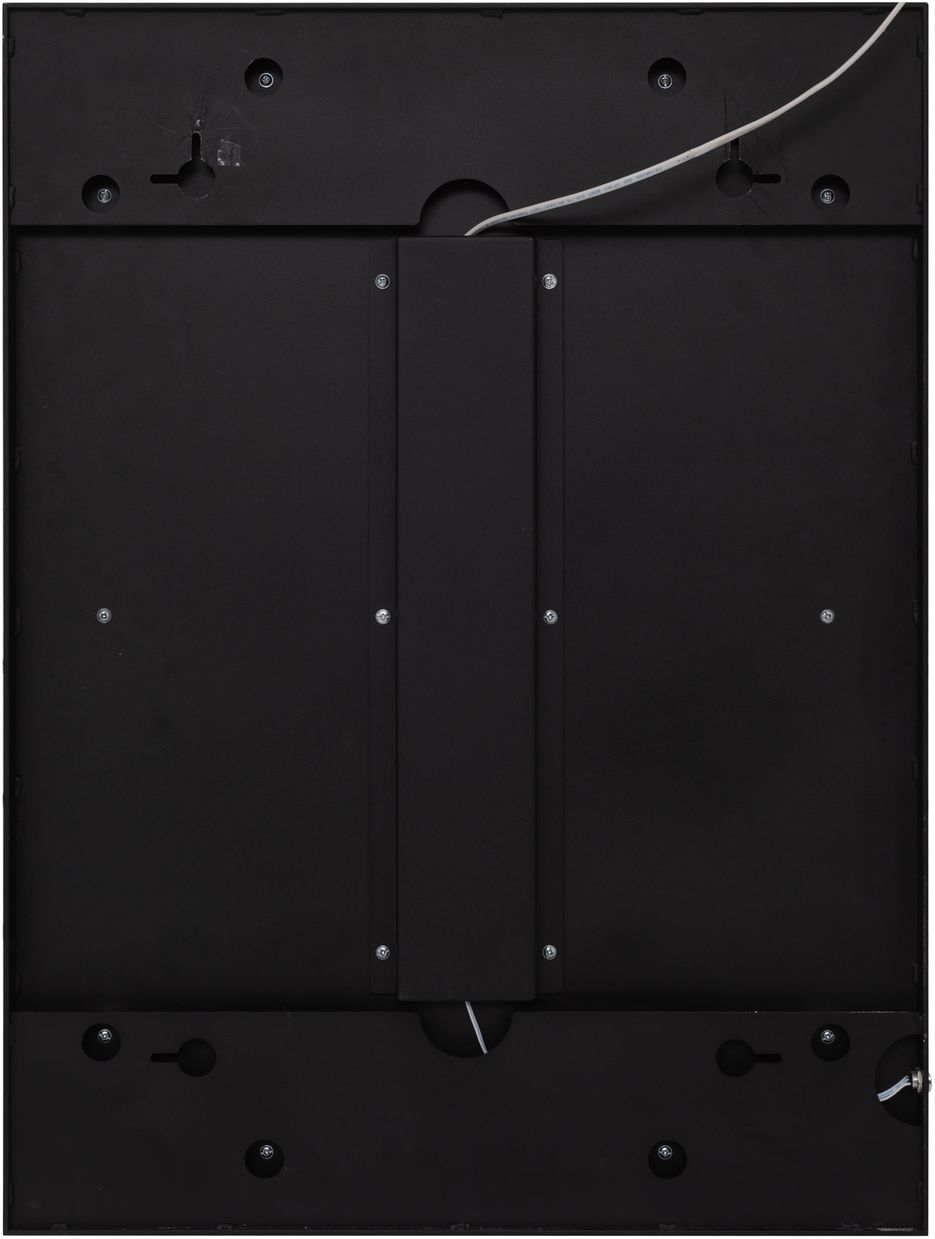 Зеркало подвесное Allen Brau Infinity прямоугольное с подсветкой 60x80 см черный 1.21018.BL