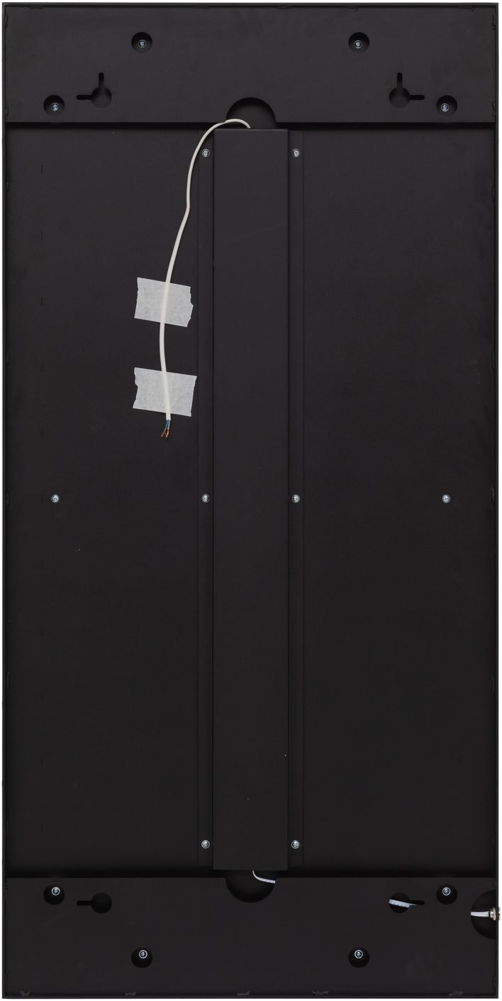 Зеркало подвесное Allen Brau Infinity прямоугольное с подсветкой 60x120 см черный 1.21020.BL