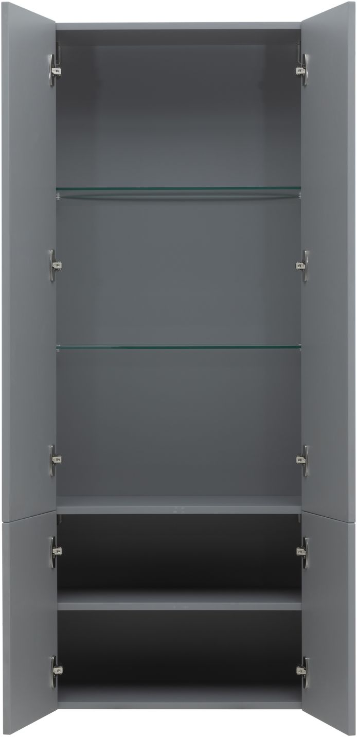 Шкаф-пенал подвесной Allen Brau Reality 60х31х148 см платина матовый 1.32003.PGM