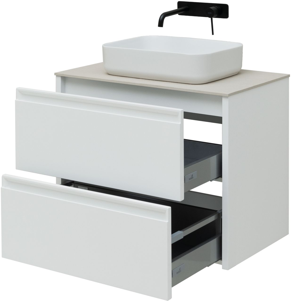 Тумба под раковину Allen Brau Fantasy 80x46x62 см белый 1.11001.WM