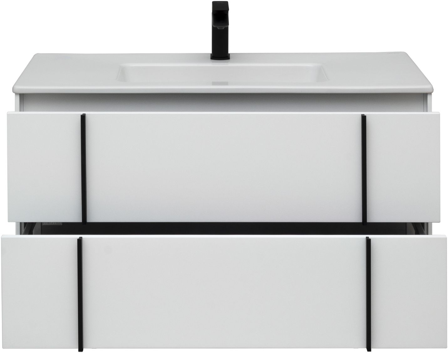 Тумба под раковину Allen Brau Reality 100x46,2x50 см белая 1.32007.WM