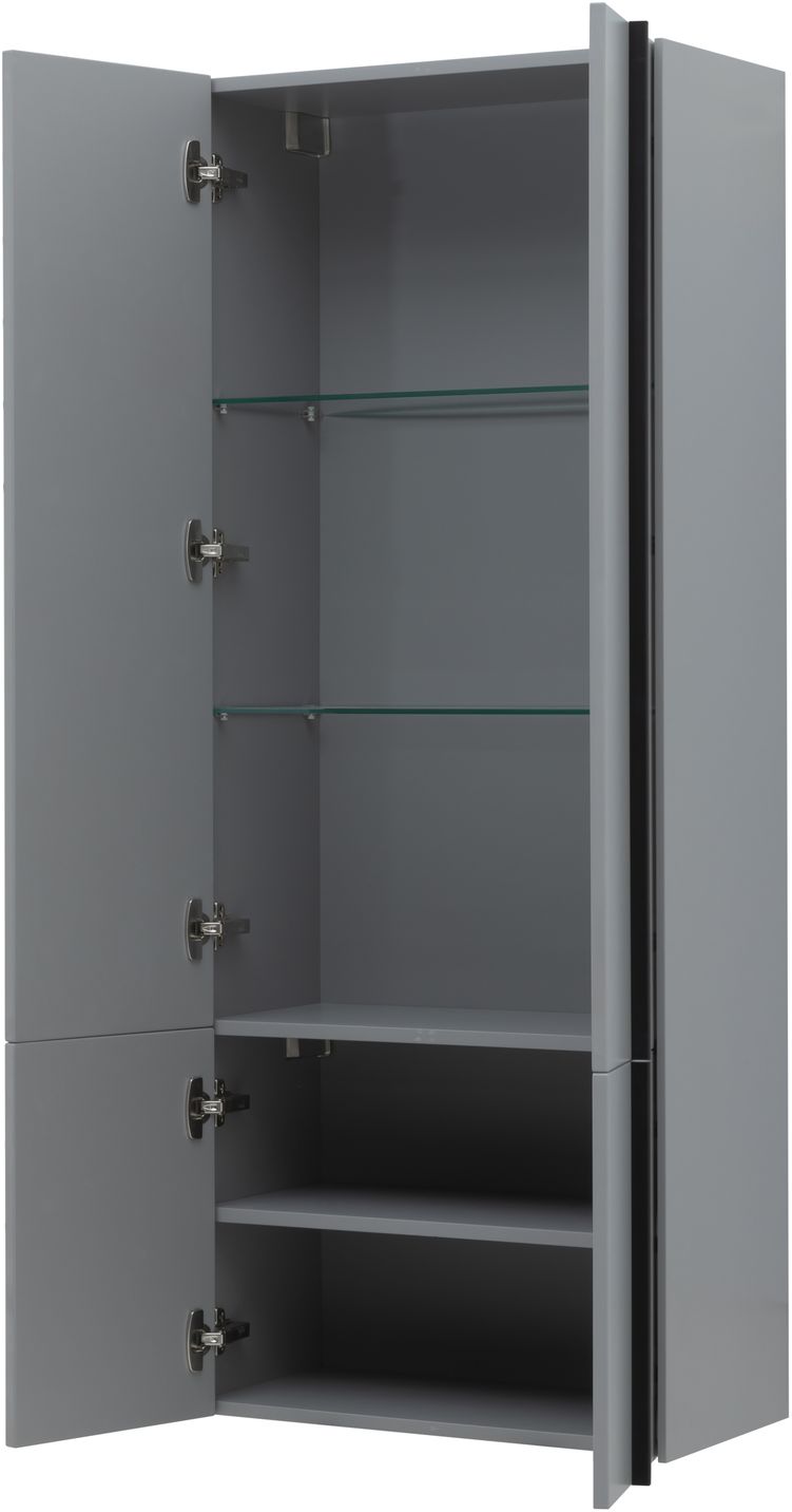 Шкаф-пенал подвесной Allen Brau Reality 60х31х148 см платина матовый 1.32003.PGM