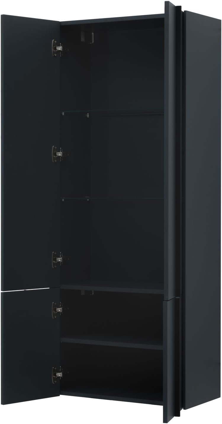 Шкаф-пенал подвесной Allen Brau Reality 60х31х148 см антрацит матовый 1.32003.AM