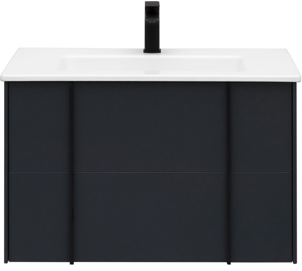 Тумба под раковину Allen Brau Reality 80x46.2x50 см антрацит 1.32005.AM