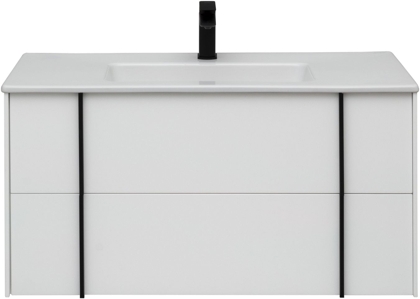 Тумба под раковину Allen Brau Reality 100x46,2x50 см белая 1.32007.WM