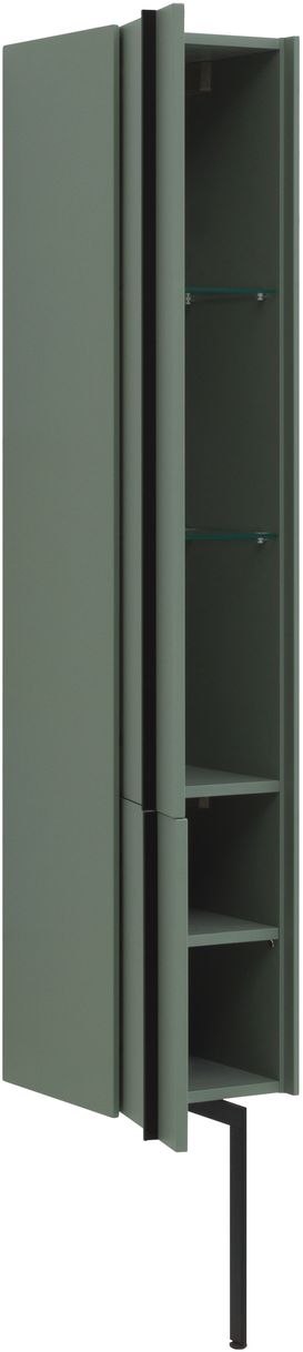 Шкаф-пенал подвесной Allen Brau Reality 30х31х148 см левосторонний олива матовый 1.32002.CGM