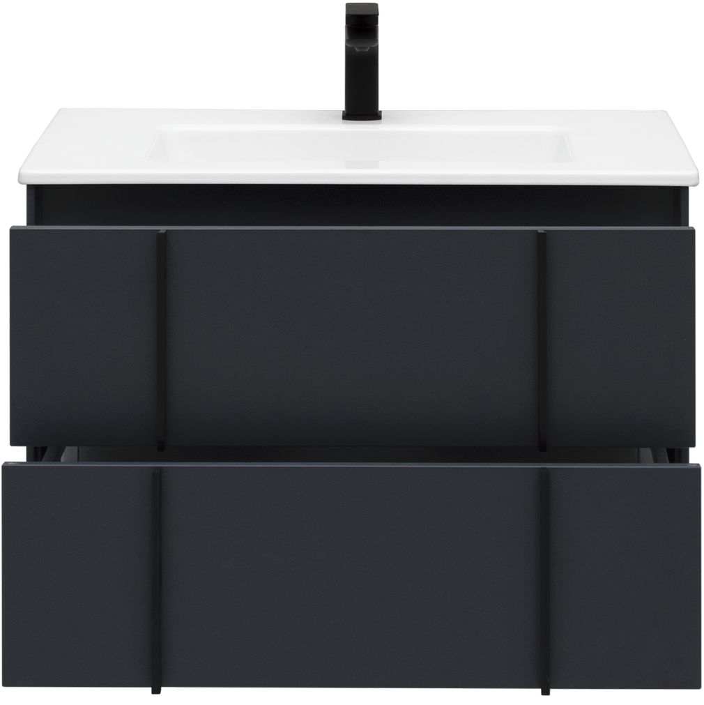 Тумба под раковину Allen Brau Reality 80x46.2x50 см антрацит 1.32005.AM