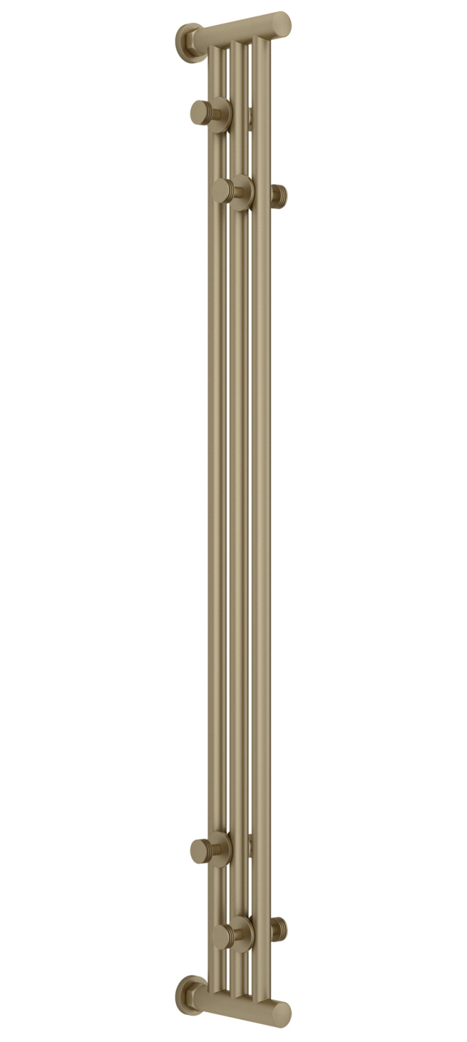 Полотенцесушитель водяной Сунержа Хорда 9.8x125 см золотой шёлк матовый 32-4124-1200